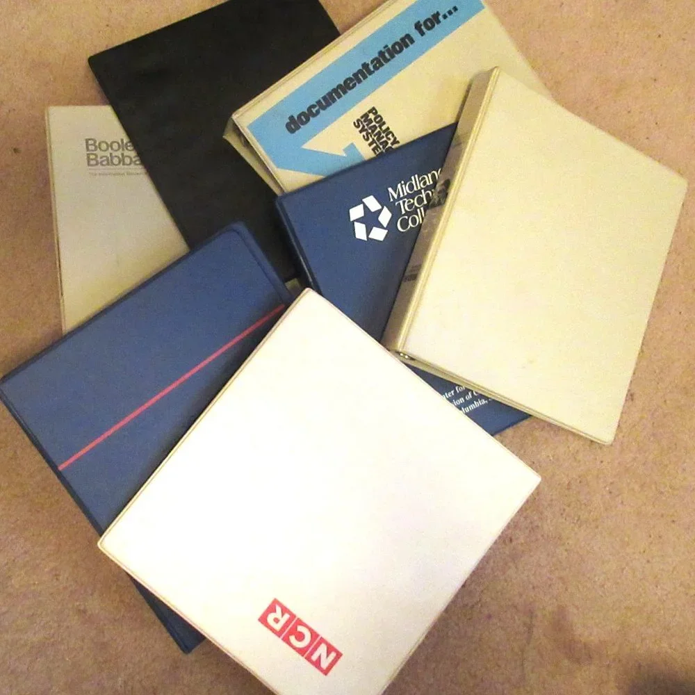 7 professional binders grp A